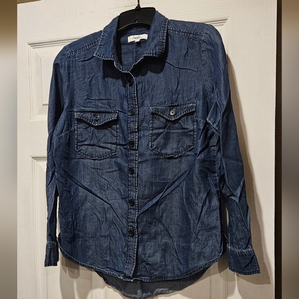ANGELS FOREVER YOUNG DENIM SHIRT